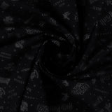 Bernatex Fabrics - Printed Cotton - SUZI Q ESSENTIALS - Harry Potter - 007 - Black