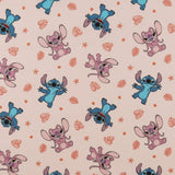 Licensed Printed Cotton - SUZI Q ESSENTIALS - Stitch - 015 - Pink