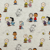 Licensed Printed Cotton - SUZI Q ESSENTIALS - Charlie Brown - 016 - Grey