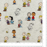 Licensed Printed Cotton - SUZI Q ESSENTIALS - Charlie Brown - 016 - Grey