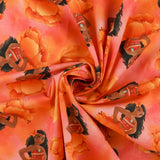 Licensed Printed Cotton - SUZI Q ESSENTIALS - Moana - 023 - Orange