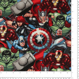 Licensed Printed Cotton - SUZI Q ESSENTIALS - Avengers - 025 - Multicolor