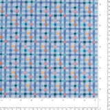 Windham Fabrics - Coton imprimé - <CATS AROUND TOWN> - 005 - Bleu