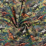 Windham Fabrics - Printed Cotton - PREHISTORIC PARADISE - 001 - Green