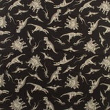 Windham Fabrics - Printed Cotton - PREHISTORIC PARADISE - 003 - Black