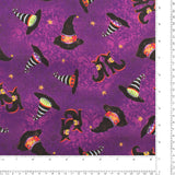 Windham Fabrics - Coton imprimé - <MIDNIGHT HOLLOW> - 008 - Mauve