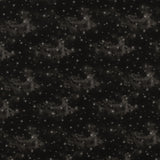 Coton imprimé <HAPPY HAUNTING> - 006 - Noir