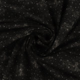 Coton imprimé <HAPPY HAUNTING> - 006 - Noir