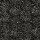 Coton imprimé <HAPPY HAUNTING> - 007 - Noir