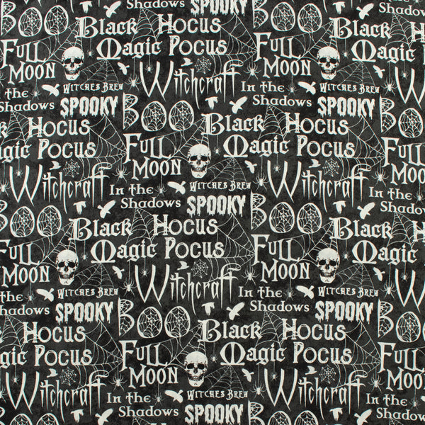 Stashbuster Cotton - NORTHCOTT - 023 - Black