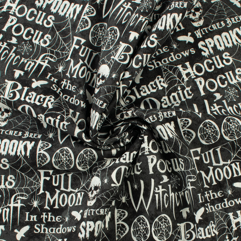 Stashbuster Cotton - NORTHCOTT - 023 - Black