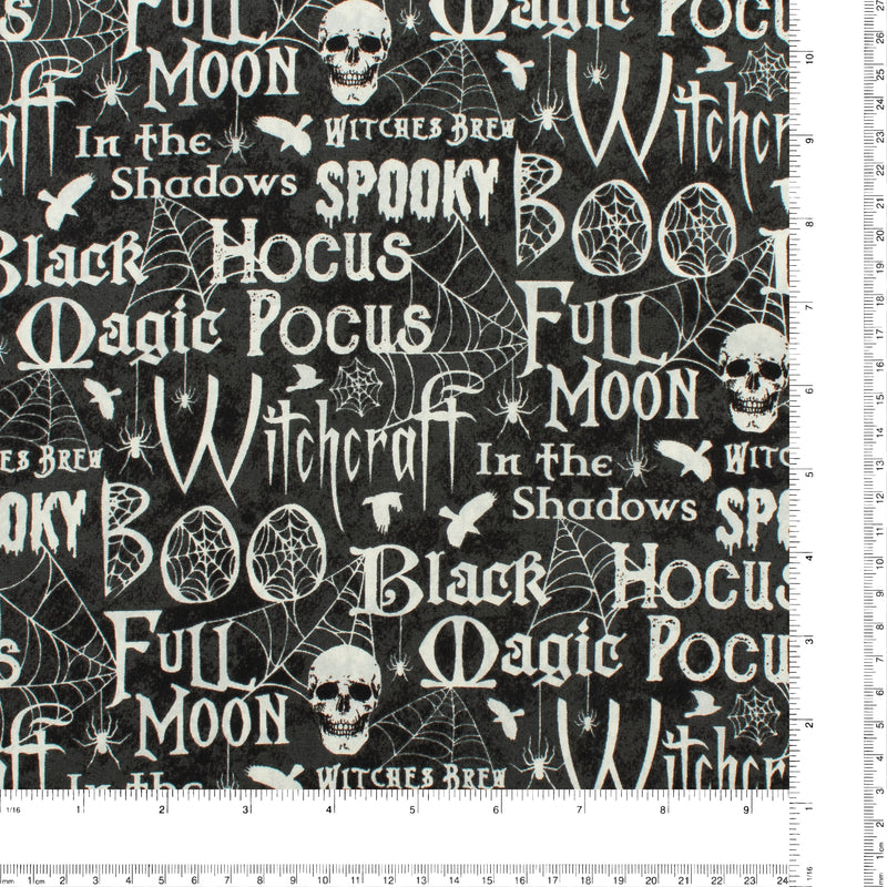 Stashbuster Cotton - NORTHCOTT - 023 - Black