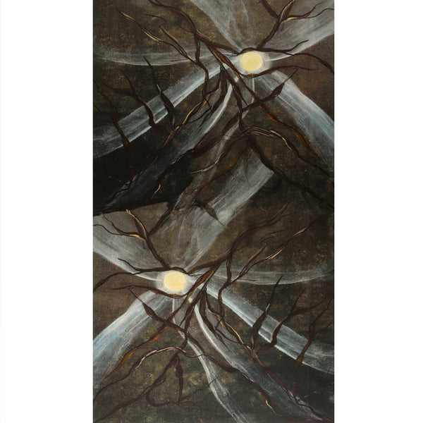 Stashbuster Cotton  - NORTHCOTT - 047 - Panel 23 x 44 in - Brown