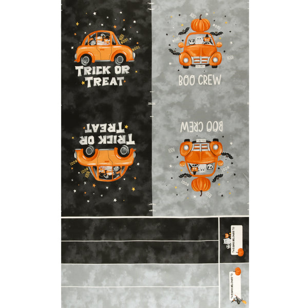 Stashbuster Cotton  - NORTHCOTT - 048 - Panel 29 x 44 in - Black & Grey