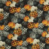 Northcott - Printed Cotton - NIGHT OWL - 004 - Black