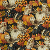 Northcott - Printed Cotton - NIGHT OWL - 006 - Autumn