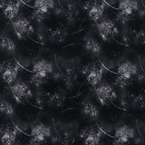 Blender Fabric - DANDELION - 006 - Black