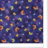 Windham Fabrics - Printed Cotton - VIOLETA - 001 - Eggplant