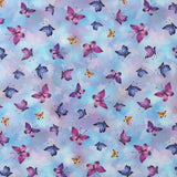 Windham Fabrics - Printed Cotton - VIOLETA - 002 - Blue