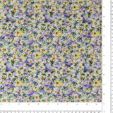 Windham Fabrics - Printed Cotton - VIOLETA - 004 - White