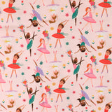 Windham Fabrics - Printed Cotton - TWIRLING TUTUS - 001 - Light Pink