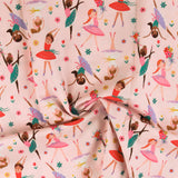 Windham Fabrics - Printed Cotton - TWIRLING TUTUS - 001 - Light Pink