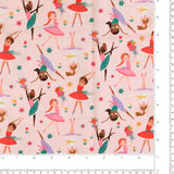 Windham Fabrics - Printed Cotton - TWIRLING TUTUS - 001 - Light Pink