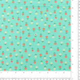 Windham Fabrics - Printed Cotton - TWIRLING TUTUS - 003 - Turquoise