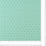 Northcott - Printed Cotton - TOPSY TURTLES - 001 - Aqua