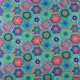 Northcott - Printed Cotton - TOPSY TURTLES - 007 - Multicolor