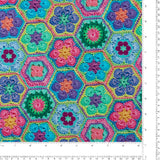 Northcott - Printed Cotton - TOPSY TURTLES - 007 - Multicolor