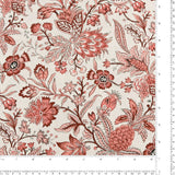 Northcott - Coton Imprimé - BORDEAUX - 002 - Crème