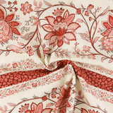 Northcott - Coton Imprimé - BORDEAUX - 004 - Crème
