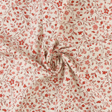 Northcott - Printed Cotton - BORDEAUX - 006 - Cream