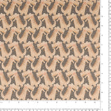 Blank - Printed Cotton - ROCK OF AGES - 004 - Dark Grey
