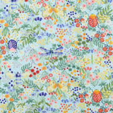 Studio E - Coton imprimé - <GARDEN PARK> - 004 - Bleu Pâle