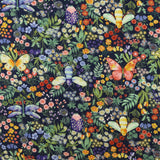 Studio E - Coton imprimé - <GARDEN PARK> - 005 - Marine