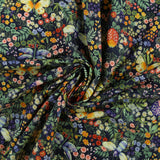 Studio E - Coton imprimé - <GARDEN PARK> - 005 - Marine