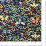 Studio E - Coton imprimé - <GARDEN PARK> - 005 - Marine