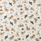 Henry Glass - Printed Cotton - TINY TROTS - 003 - Offwhite