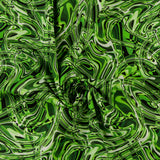 Bernatex - Coton imprimé - ILLUMINATIONS - 002 - Vert