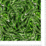 Bernatex - Coton imprimé - ILLUMINATIONS - 002 - Vert