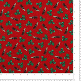 Northcott - Licensed Printed Cotton - COCA-COLA - 009 - Red