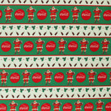 Northcott - Licensed Printed Cotton - COCA-COLA - 011 - Green