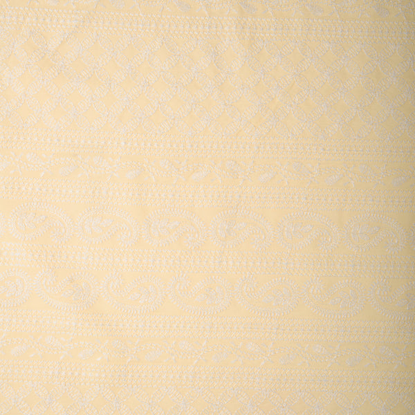 Fashion Embroidery - MARGARET - Light Yellow