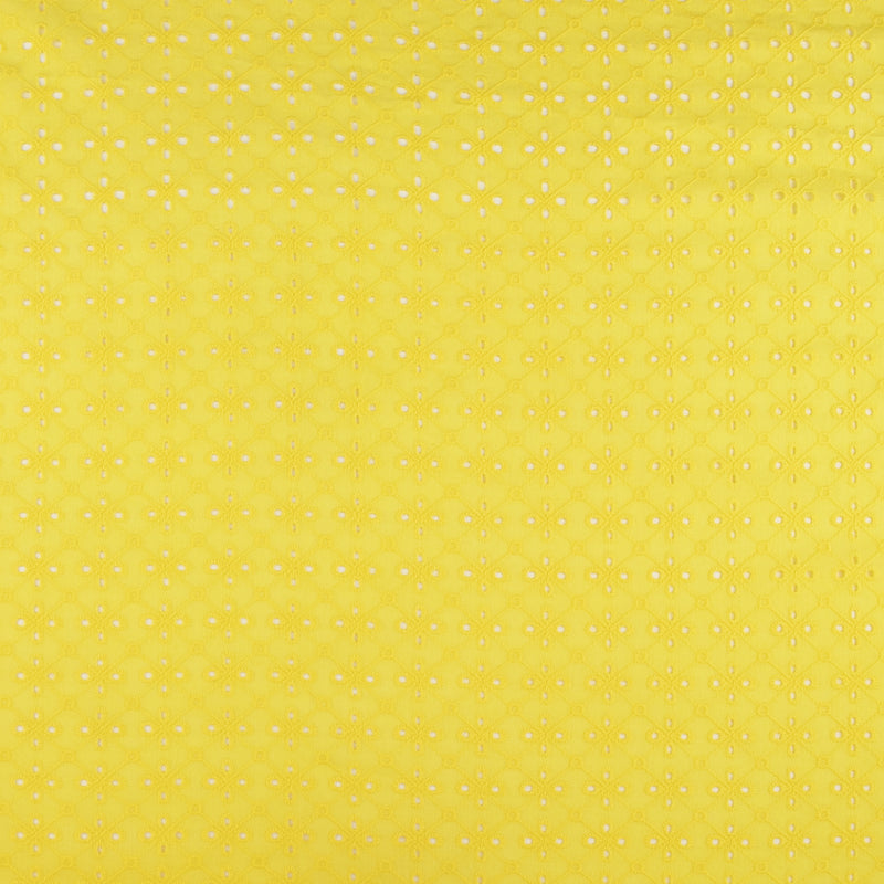 Solid Eyelet - FLORA - Yellow