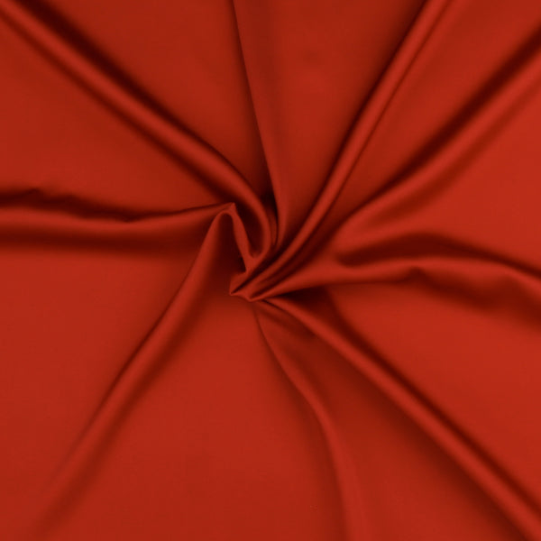 European Sample Collection - Light Weight Satin - 015 - Red