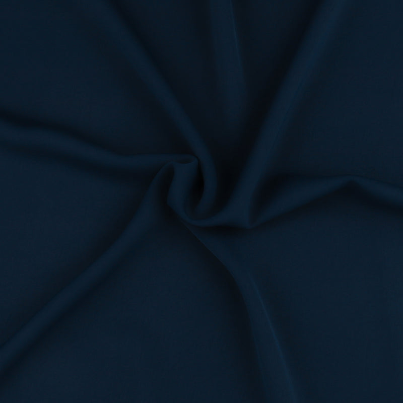 European Sample Collection - Light Weight Textured Polyester - 025 - Navy