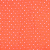 Chiffon Point d&#039;Esprit - ROSY - Orange