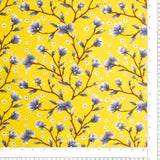Printed Rayon Poplin - TIFFANY - 017 - Yellow